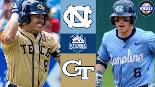 North Carolina vs Georgia Tech ACC Championship Game 2026 College Baseball Highlights