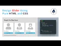 Design a Slider Section Using Pure CSS CSS Scroll Snap
