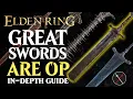 Greatswords are the Best Weapon in Elden Ring - Elden Ring All Greatswords Breakdown