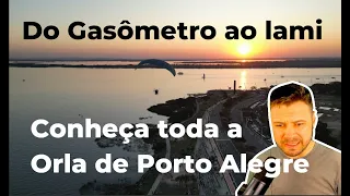 Um voo do Gasômetro até o Lami Porto Alegre (completo, sem cortes)