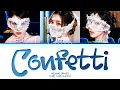 Lagu MISAMO Confetti Lyrics (Color Coded Lyrics)