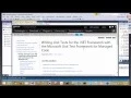 Test Driven Development with Visual Studio and MS Test