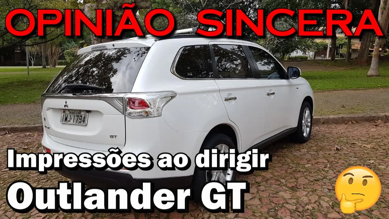 Mitsubishi Outlander GT - Impressões ao dirigir