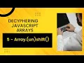 5 - DECODING ARRAYS