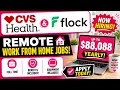 CVS Health Flock Are Hiring REMOTE Jobs Up to 88 Benefits