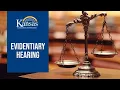 Evidentiary Hearing 22-CONS-3407-CMSC
