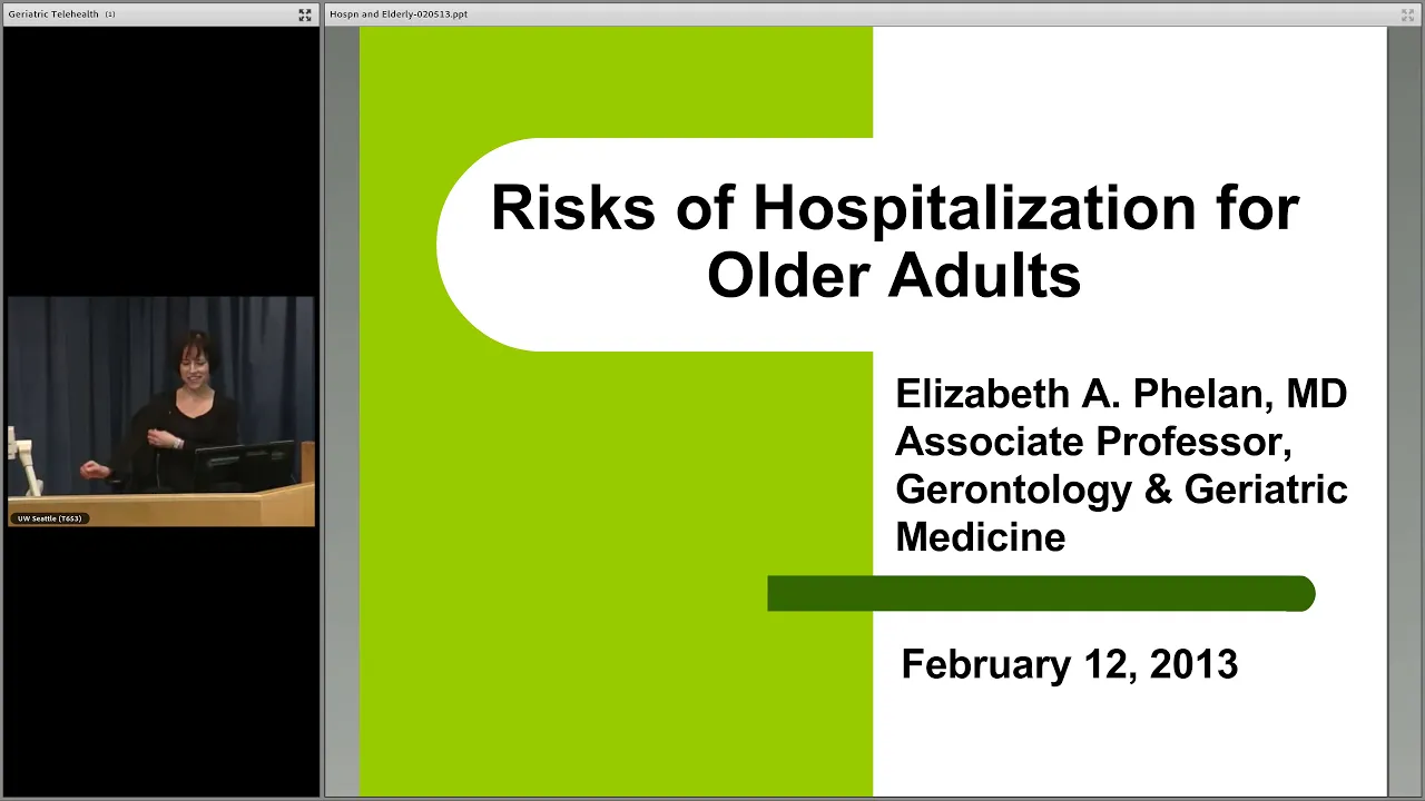 Risks of Hospitalization for Older Adults