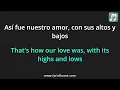 Enrique Iglesias - ASI ES LA VIDA Lyrics English Translation - ft Maria Becerra - Spanish