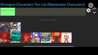 l ranked every rainimator characters power tier list 