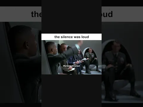 the silence was loud