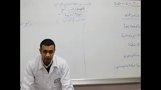 مادة التربية الاسلامية للصف السابع الاساسي العبادات درس الوضوء 