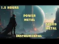 Download Lagu Interstellar Ruins: Instrumental Power \u0026 Speed Metal Album | 90 Minutes