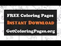 Unicorn printable coloring pages