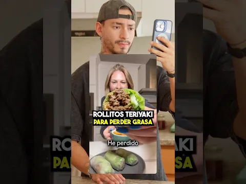 🔥 ¡PERDIÓ 118 KG COMIENDO ESTOS ROLLITOS PRIMAVERA TERIYAKI! 🤯