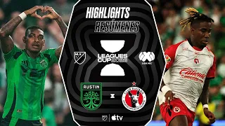 Austin FC vs Club Tijuana Leagues Cup Full Match Highlights