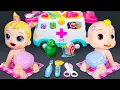 Download Lagu 60 Minutes Satisfying with Unboxing Pinkfong Ambulance Toys, Doctor First Aid Collection ASMR