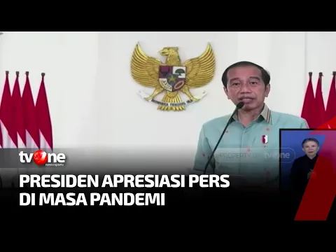 Hari Pers Nasional 2022, Presiden Jokowi Apresiasi Insan Pers di Tengah Pandemi