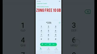 Zong Free MB Code Zong 10 GB Free Code Viral Shortvideo  Zong Free MB Code Zong 10 GB Free Code Viral Shortvideo