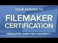 FileMaker Certification Preparation Courses and Training