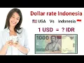 Dollar to Indonesia currency Forex US Dollar to Indonesian Rupiah Rupiah to to idr