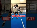 Download Lagu 🔥 BESTE PADEL SERVEER? #shorts - the4Set
