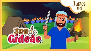 Children's Bible Story: Gideon and the Army of 300 Men #39 @semeadoresskids