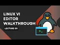 Master the Linux VI Editor A Beginner-to-Expert Walkthrough