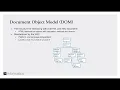Web Engineering TU Wien - L5 JavaScript Part II DOM Event-Driven and Asynchronous Programming