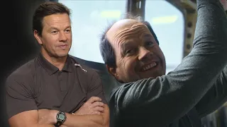 Mark Wahlberg on Shaving His Head for Flight Risk Bald Villain Role Exclusive