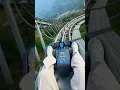 Download Lagu Riding one of Asia’s longest coasters in Vietnam 😍🏞️ #shorts #travel #fyp