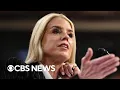 Attorney general nominee Pam Bondi questioned on loyalty to Trump