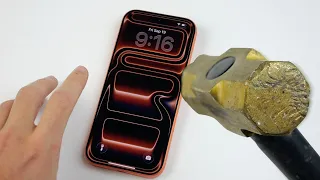 iPhone 17 Pro Hammer & Knife Scratch Test!