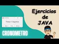 Learn how to create a stopwatch in Java
