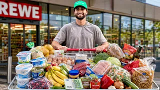 100€ FITNESS WOCHENEINKAUF 🛒 | Meine Empfehlung bei Rewe 🦾 | Arda Saatci