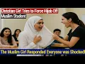 Download Lagu Christian Girl Forces Muslim Girl to take off her Hijab - Legacy of Islam