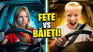 🚘 Fete vs Băieți la VOLAN 🛞 Melissa a SPART CANA ☕
