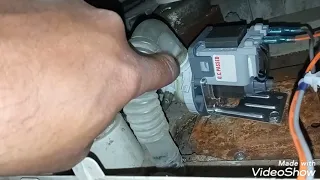 تعديل طرمبة غساله نص اوتوماتيك توشيبا 