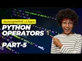 Python Operators Malayalam Tutorial for Beginners Part 5