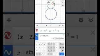 The snowman equation plot Desmos