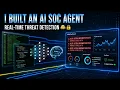 I Built an AI SOC Agent Real-Time Alerts Triage