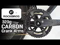 Lagu Ultralichte racefiets ROCKBROS carbon crankarmen 🚴‍♂️ Installatiehandleiding en review #Shimano #...