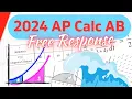 2024 AP Calc AB FRQ Solutions