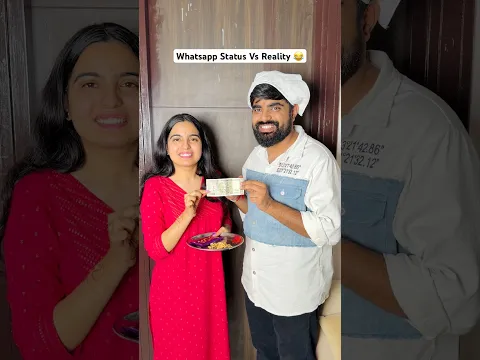 Whatsapp Status Vs Reality 🤣 #priyalkukreja #shorts #ytshorts
