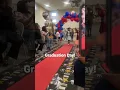Walking down the aisle for graduation