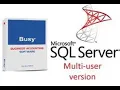 Busy Accounting Software How To install SQL SERVER In Busy tutorial in hindi