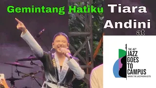 Download Gemintang Hatiku \u0026 Merasa Indah~ Tiara Andini at Jazz Goes To Campus 45th 2022~Universitas Indonesia MP3