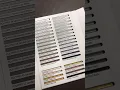 Polypro tile grout color chart 72 colors