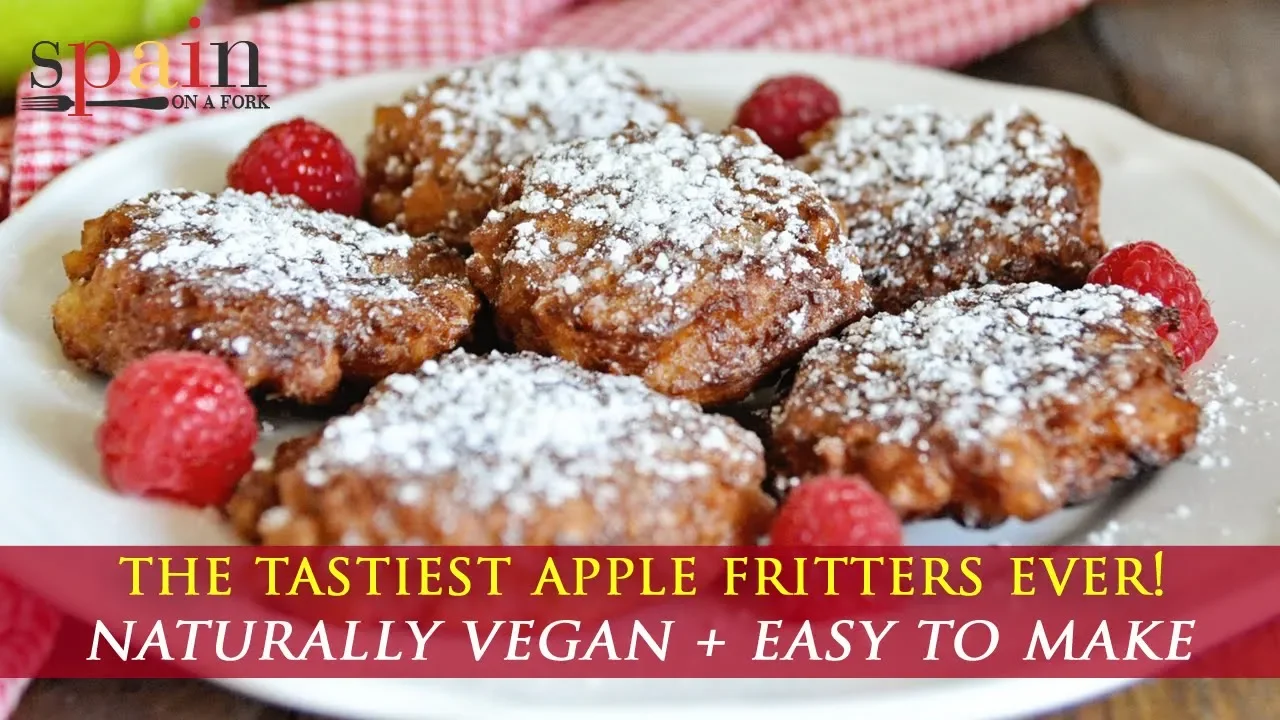 The Most Incredible Apple Fritters with Spanish Almonds