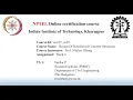 NPTEL TA Session Week 4