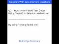 How to run Failed Test Cases in TestNG in Selenium WebDriver TestNG Tutorial